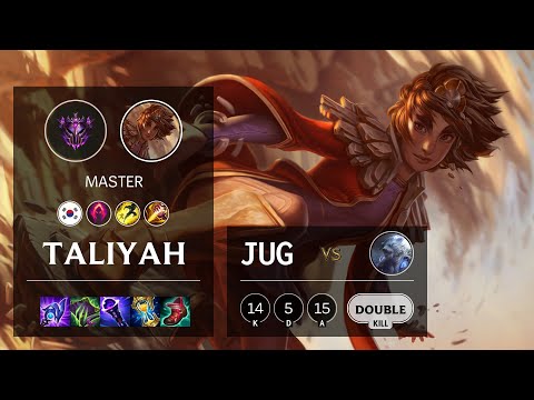 Taliyah Jungle vs Volibear - KR Master Patch 11.7