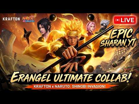 LIVE 🔴 EPIC SHARAN YT | Rank Push – BGMI Controller Domination | Naruto Update #bgmi #epicsharanyt