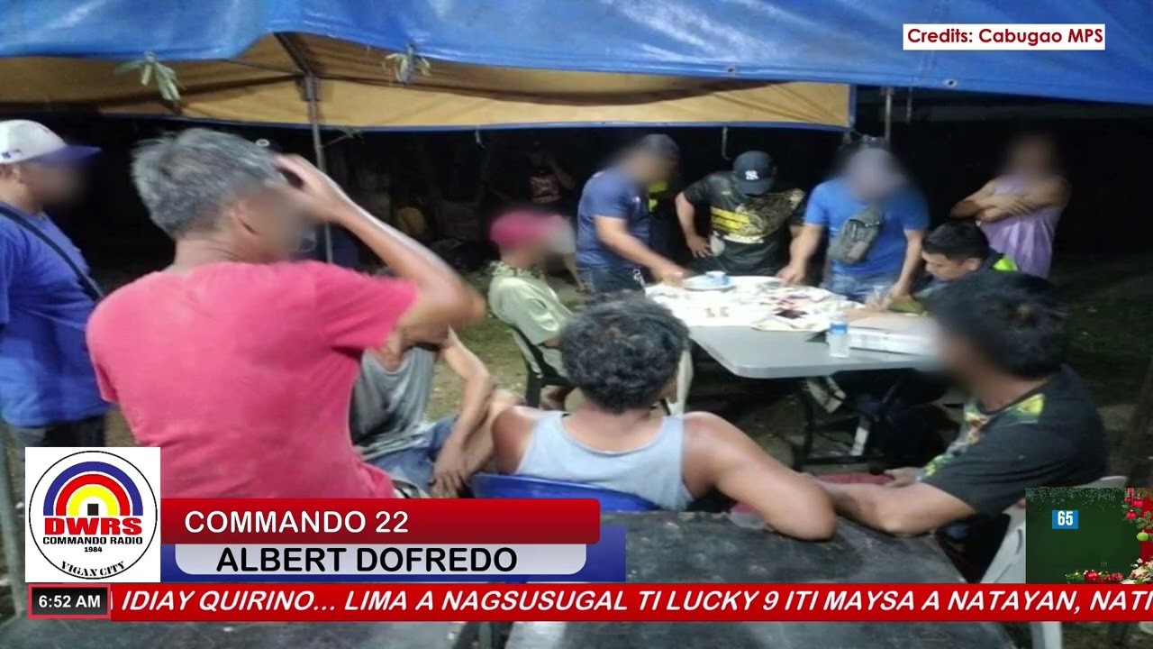 LIMA A NAGSUSUGAL TI LUCKY 9 ITI MAYSA A NATAYAN, NATILIW IDIAY CABUGAO