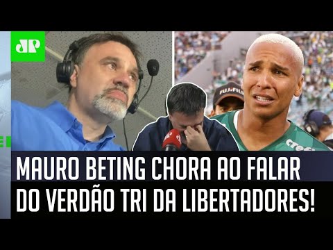 "Quando o Deyverson fez o gol..." Mauro Beting CHORA AO VIVO ao falar do Palmeiras TRICAMPEÃO!