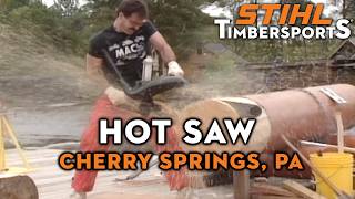 1991 STIHL TIMBERSPORTS® at Cherry Springs, PA - HOT SAW