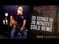 Bradley Hailz - 30 songs in 30 minutes - Solo Demo