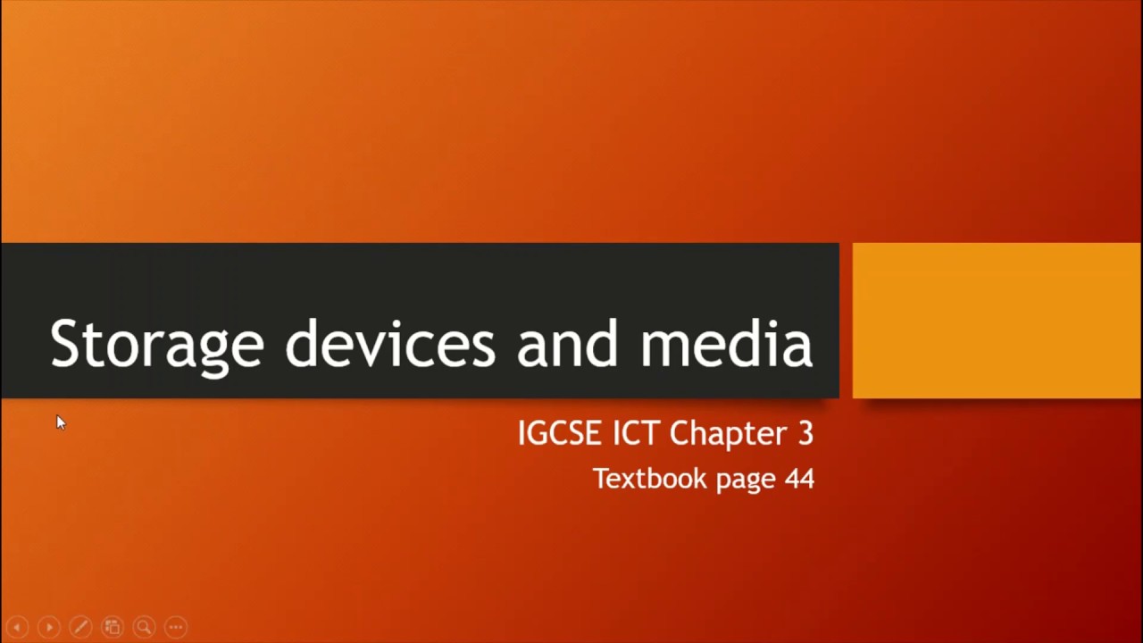 Year 7 ICT (IGCSE Data Storage)