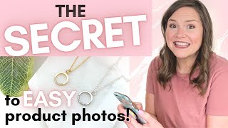 How to Take Product Pictures at home ~ Simple Jewelry Photography Using My IPhone!