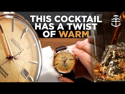 Happy hour! Seiko Presage Cocktail Time Irori Moments