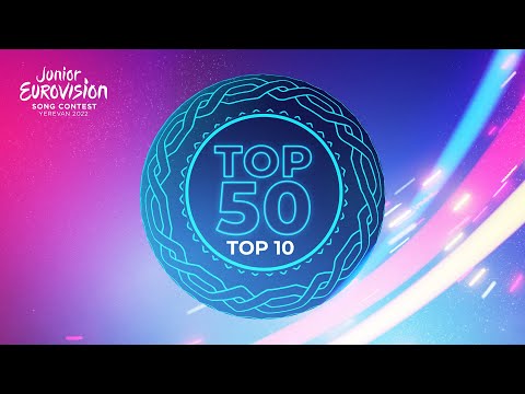 Junior Eurovision Top 50 Most Watched 2022 - Top 10