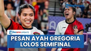 Gregoria Lolos Semifinal Olimpiade Paris, sang Ayah Tetap Kerja Keras Jualan di Pasar: Semoga Menang