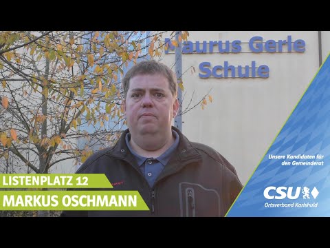 Gemeinderatswahl 2020 - 12 Markus Oschmann