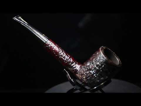 1949 Dunhill 259  Billiard  England ESTATE PIPE Shell Briar Rustic Fish tail patent 417574:34