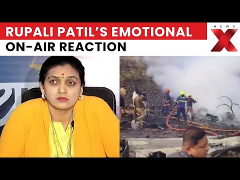 “We Lost Him!” NCP Leader Rupali Patil Breaks Down On Live TV | NewsX