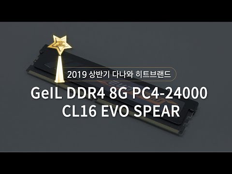 GeIL DDR4-3000 CL16 EVO SPEAR