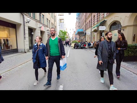 Walking in Stockholm: Odengatan - Spökparken (The ghost park) - Drottninggatan