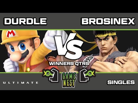 Game Nest Smash It Up: Durdle (Mario) vs Brosinex (Ryu) - Winners Qtrs