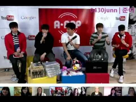 [LQ] 130313 2PM Google+ Hangout - 2PM Speaks Greek