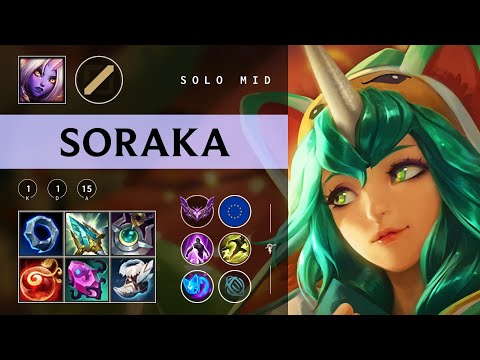 Soraka Mid vs Aurelion Sol - EUW Master Patch 25.24
