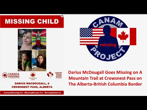 Missing 411 David Paulides Presents The Disappearance of Darius McDougall, Crowsnest Pass, Alberta