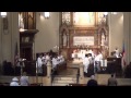 "We plow the fields and scatter" @ St. John's Detroit