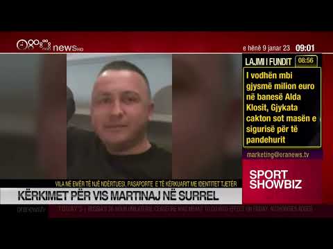 Edicioni informativ - 9 Janar 2023 - Ora 09:00 - Ora News