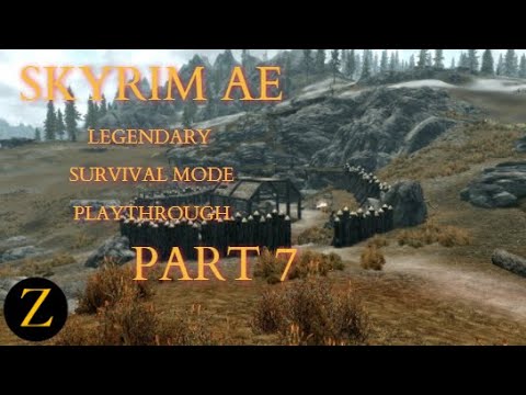 Skyrim Anniversary Edition / Legendary Difficulty Survival Mode Part 7 - Sorting our lives out