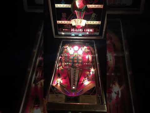 1974 Dealers choice pinball machine