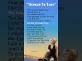 Woman in Love lyrics - Dana Winner #lyrics #womaninlove #danawinner