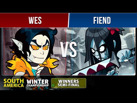 Wes VS Fiend - Winners Semis - SA - Brawlhalla Winter Championship 2022