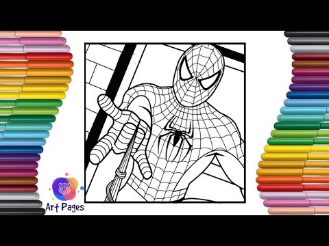 Spiderman coloring page ArtPages