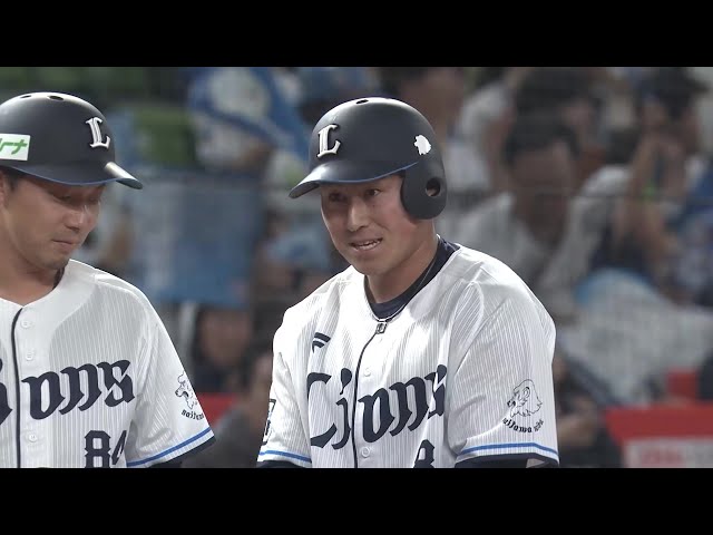 【1回裏】得点圏で頼れる男!! ライオンズ・渡部聖弥 チャンスでの強さを活かした先制の2点タイムリー3ベース!! 2025年4月30日 埼玉西武ライオンズ 対 東北楽天ゴールデンイーグルス