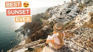 Best Sunset in the World  | Oia, Santorini