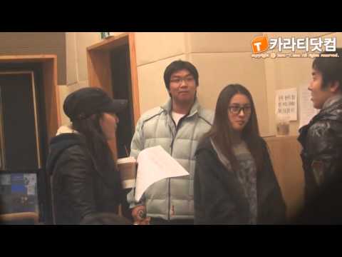 100127-Fancam GyuriandJiyoung KARA Kiss The Radio