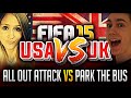 ALL OUT ATTACK vs PARK THE BUS | UK vs USA ...