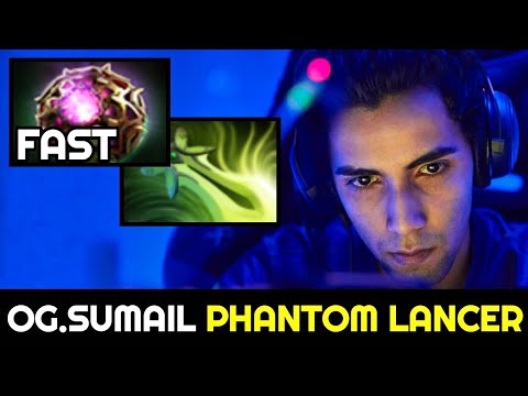 OG.SUMAIL Octarine Core Phantom Lancer — Intense Game vs Full Slotted Anti Mage