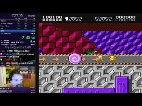 Battletoads Speedrun in 12:40