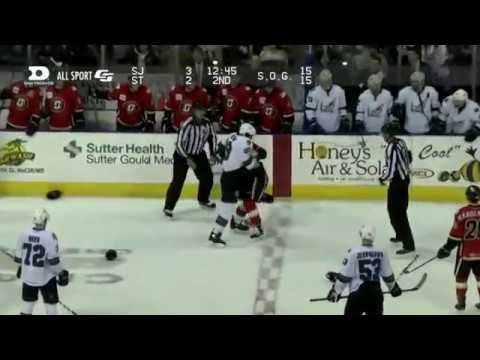 Zack Stortini vs Ryan Lomberg
