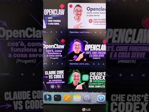 Openclaw: Non ho fatto 100.000$ in una settimana. (TubeSPyAI crea Thumbnail da PROF......)