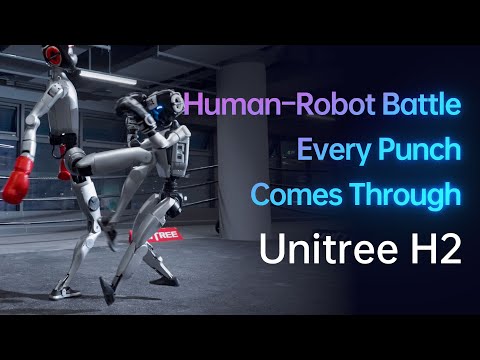 Unitree 1.8m Humanoid Robot  Every Punch Comes Through！🥰