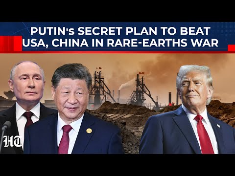 Putin's Secret Plan To Beat US, China In Rare Earth Minerals War Amid Trump, Xi's Tariff-Ban Battle