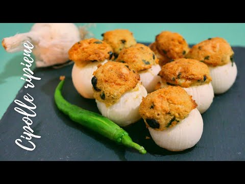 CIPOLLE RIPIENE AL FORNO | GUSTOSISSIMA | RICETTA FACILE E VELOCE