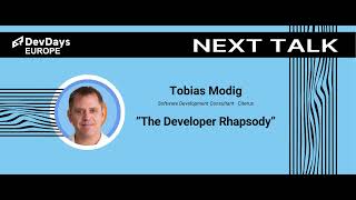Tobias Modig: The Developer Rhapsody