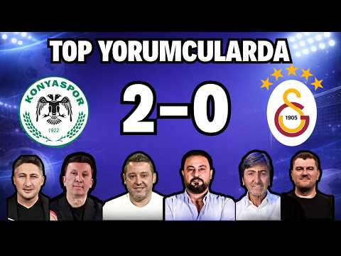 Konyaspor-Galatasaray Maç Sonu Yorumları | Nihat Kahveci, Hasan Şaş, Rıdvan Dilmen, Sinan Yılmaz