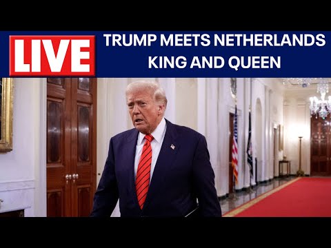 LIVE: President Donald Trump joins NATO summit in the Hague