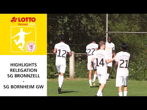 Relegation Gr. B LOTTO Hessenliga: SG Bronnzell - SG Bornheim Grün-Weiss