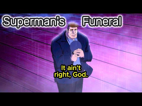 Superman's Funeral ⚰️, Rest In Peace, Our Hero 🦸‍♂️😭 | The Death of Superman