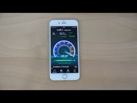 iPhone 6 iOS 8.2 Beta 5 - Speed Test! (4K)
