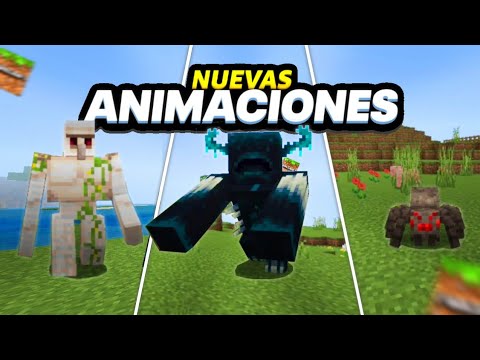 TR33 - 🔥New ANIMATION ADDON for MINECRAFT PE 1.20+ / BETTER MOB ANIMATION