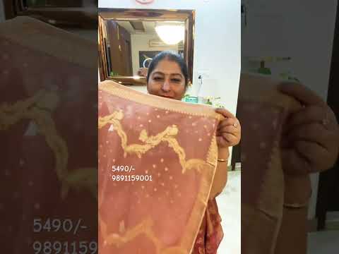 Pure georgette khadi banarsi work suit and duppatta😍pure crape bottom✨latest colour and design👌