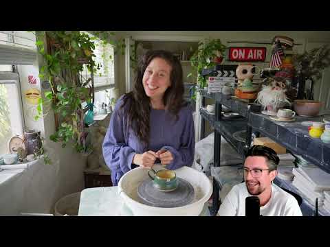 Live 🔴 Episode 173 Swan City Ceramics 🦢 Pottery Livestream