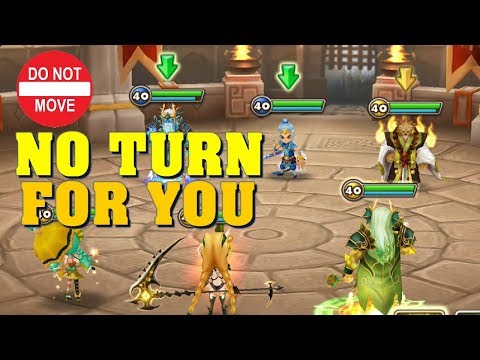 Summoners War - No Move for You! Zeratu is Helpless against Halphas!