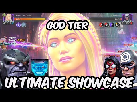 7 Star Rank 4 Karolina Dean Ultimate Showcase - New Cosmic God Tier - Marvel Contest of Champions