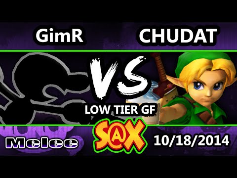 S@X Monthly - MOR | Chudat (Young Link) Vs. VGBc | GimR (G&W) SSBM Low Tier GF - Melee